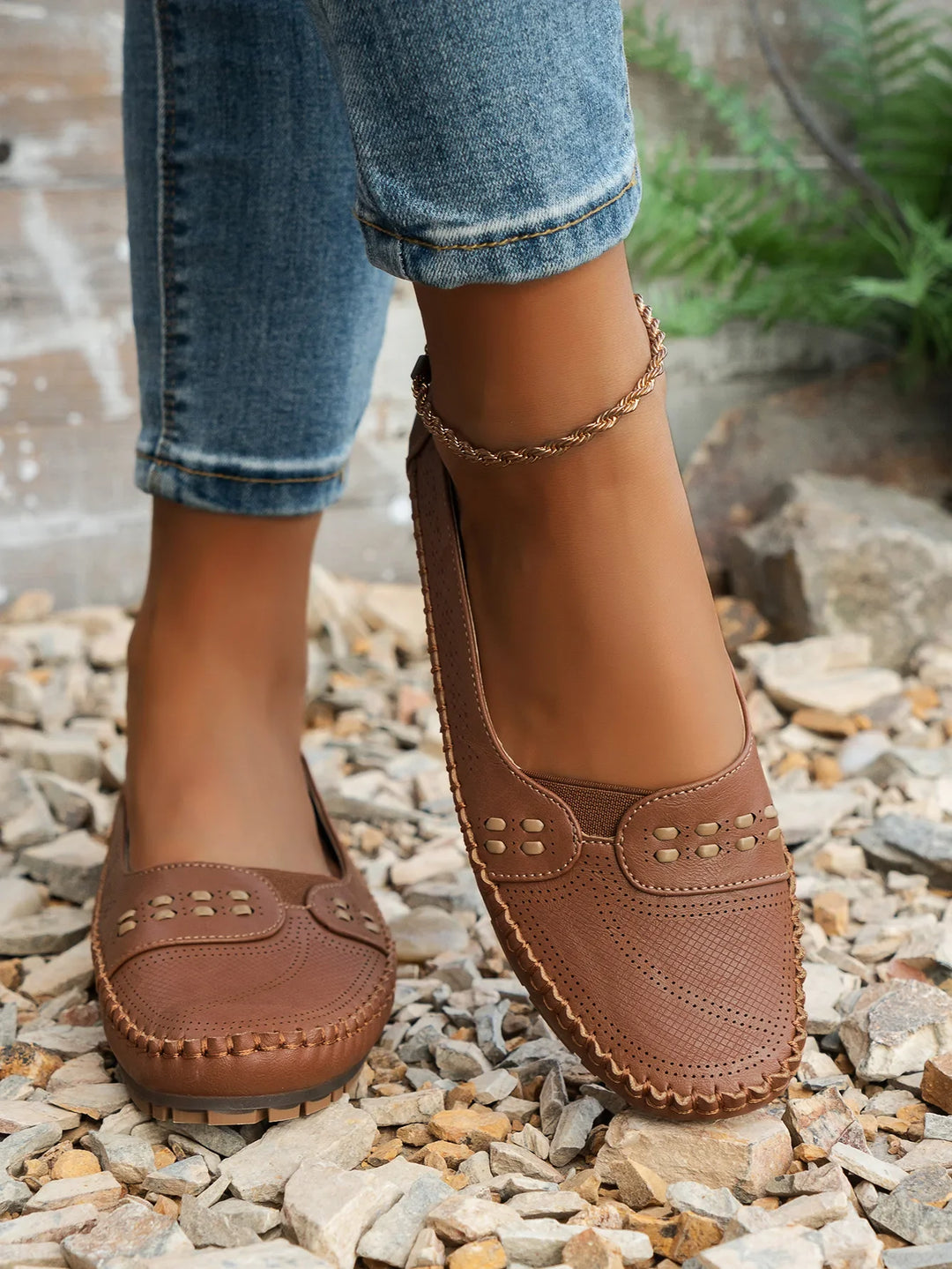 Elodie Faye Suede Loafers