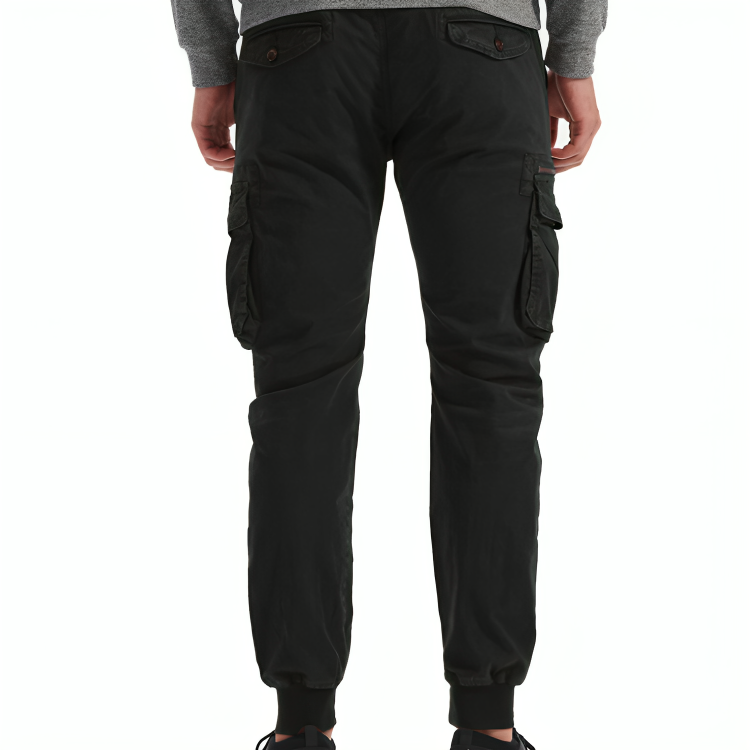 Mens Cotton Cargo Trousers - Sydney Thomas