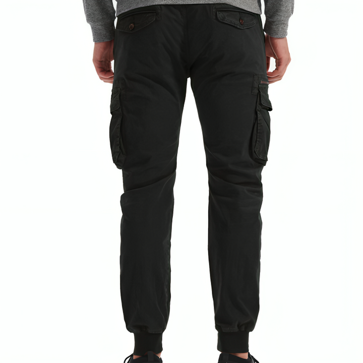 Mens Cotton Cargo Trousers - Sydney Thomas