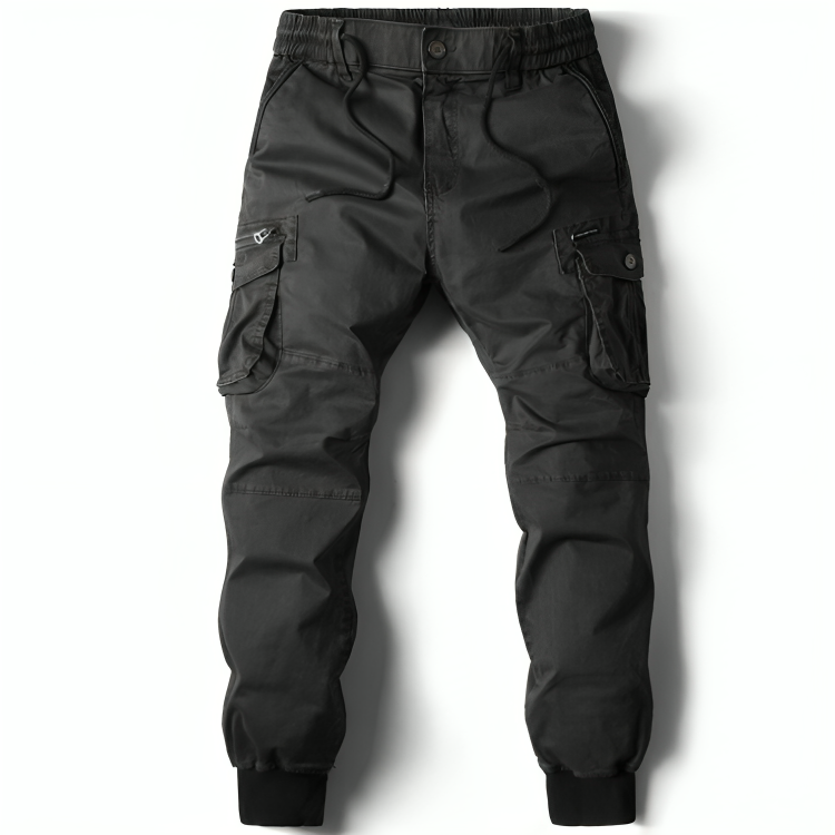 Mens Cotton Cargo Trousers - Sydney Thomas