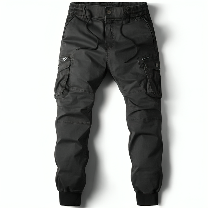 Mens Cotton Cargo Trousers - Sydney Thomas