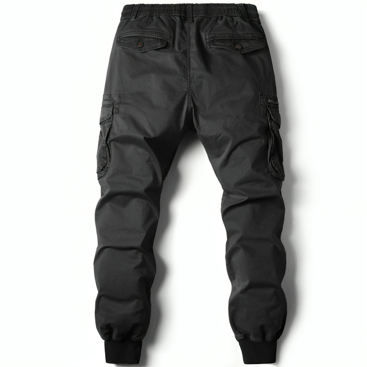 Mens Cotton Cargo Trousers - Sydney Thomas