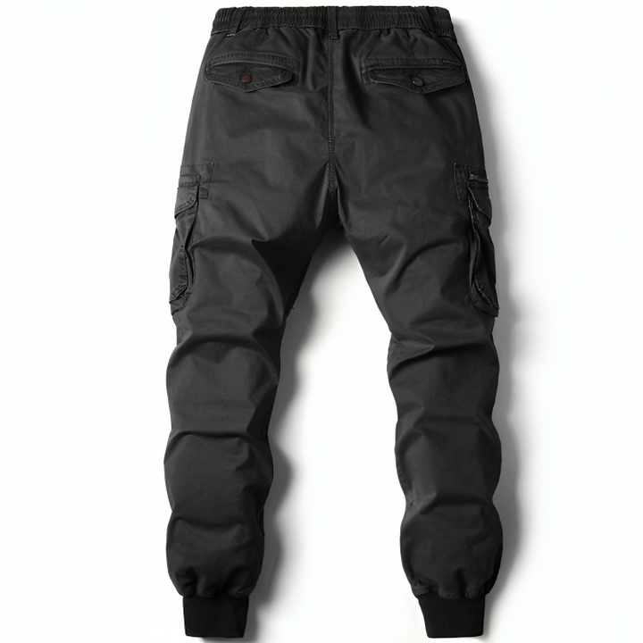 Mens Cotton Cargo Trousers - Sydney Thomas