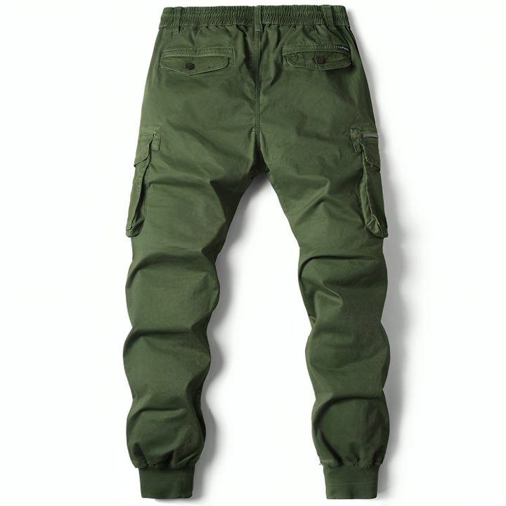 Mens Cotton Cargo Trousers - Sydney Thomas