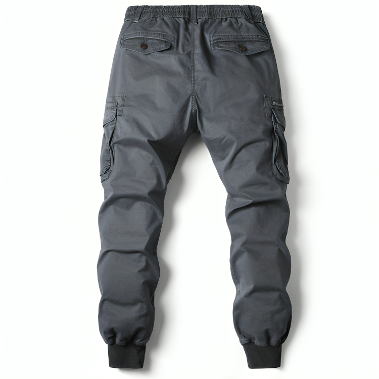 Mens Cotton Cargo Trousers - Sydney Thomas