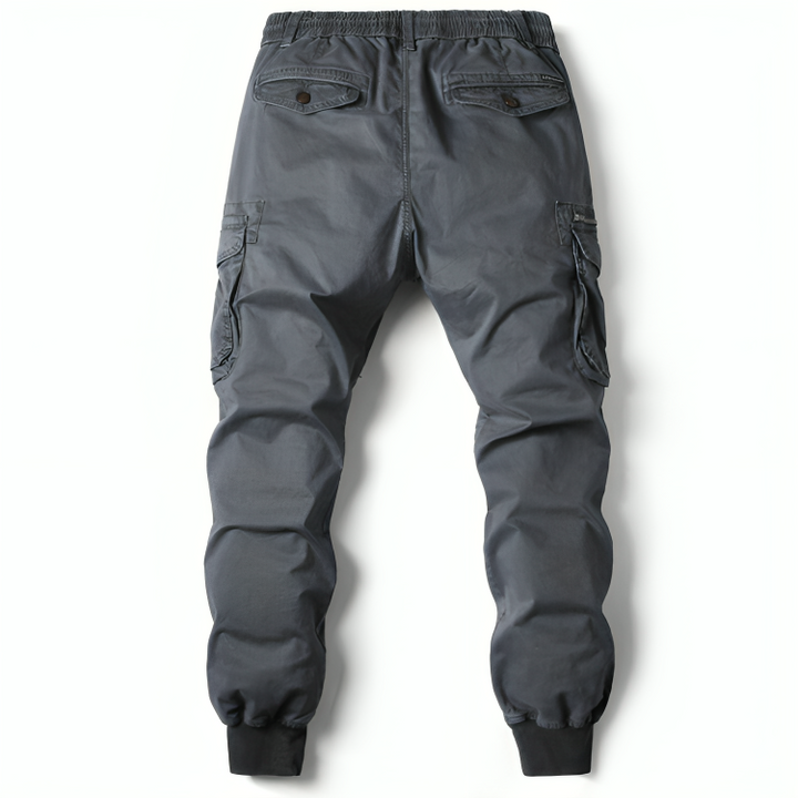 Mens Cotton Cargo Trousers - Sydney Thomas