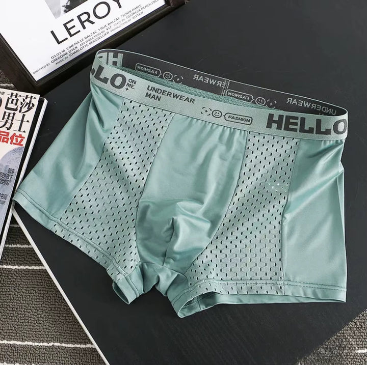 Aero Mesh Cotton Boxer Set