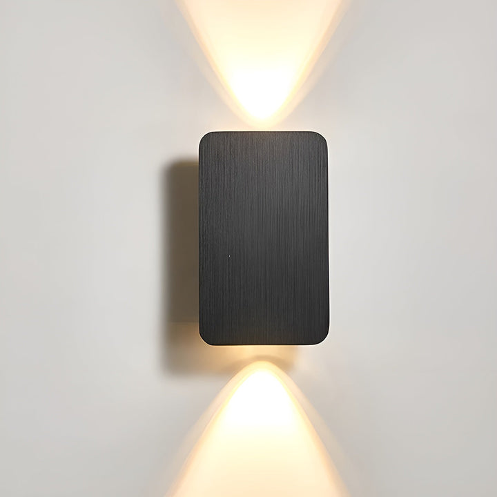 Minimalist Brushed Metal Wall Lamp
