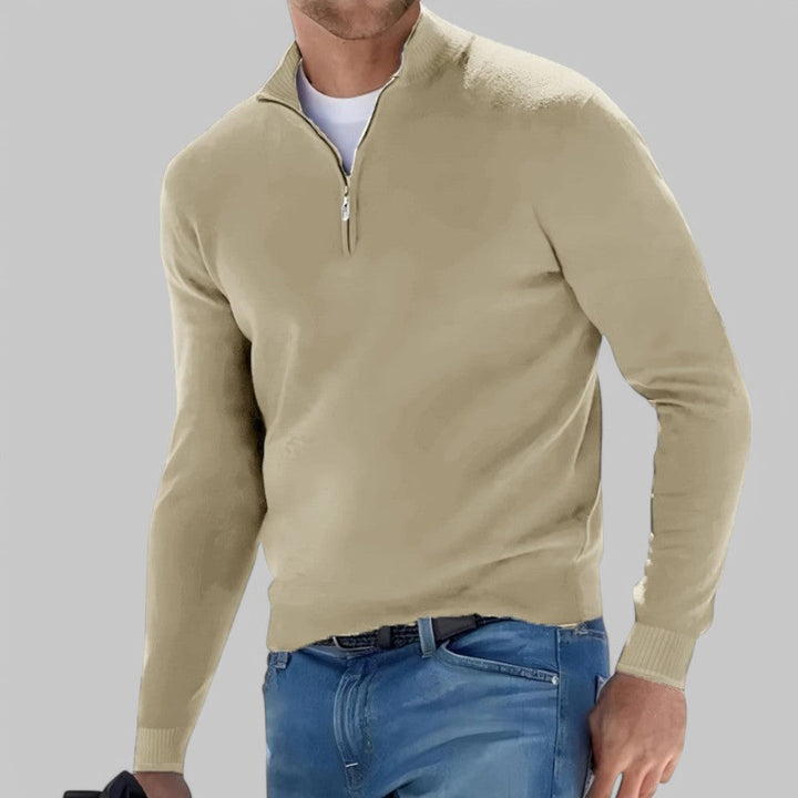 Kendrick Wool Half Zip Jumper