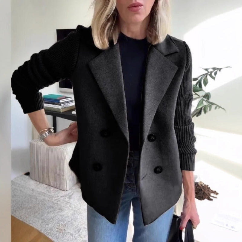 Valencia Wool Sweater Blazer