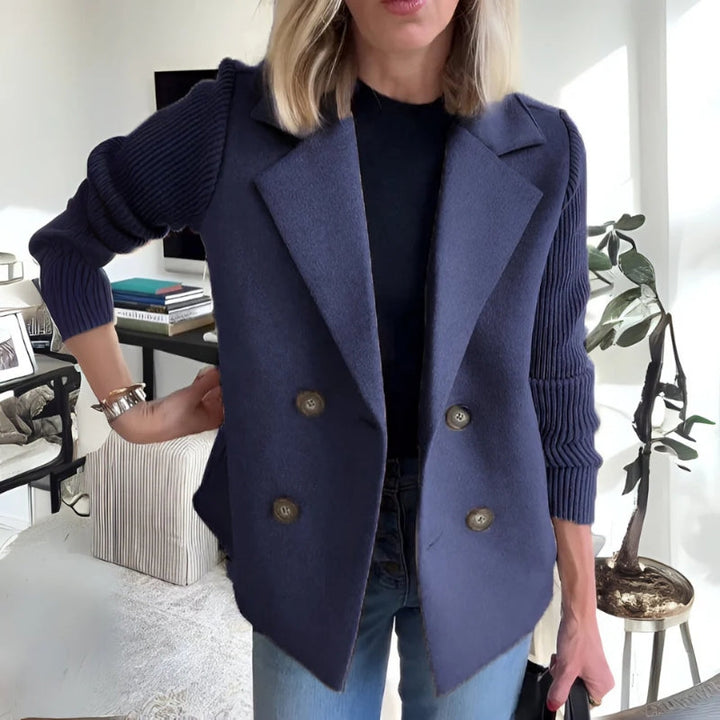 Valencia Wool Sweater Blazer