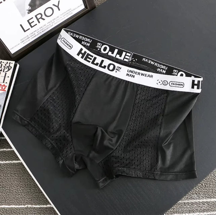 Aero Mesh Cotton Boxer Set
