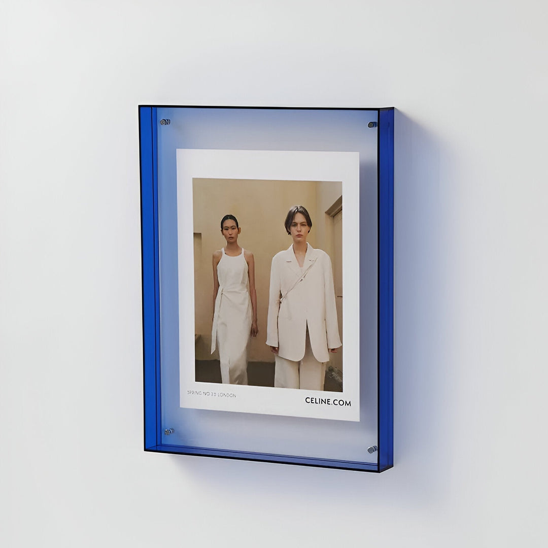 contemporary Acrylic Picture Frame With Transparent Design