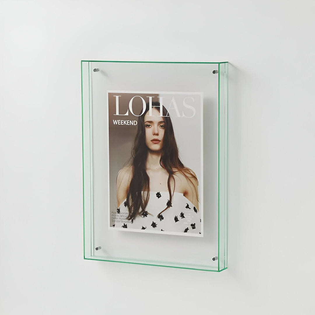 contemporary Acrylic Picture Frame With Transparent Design