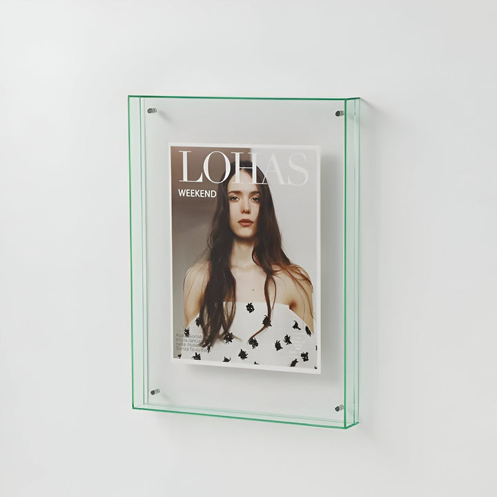 contemporary Acrylic Picture Frame With Transparent Design