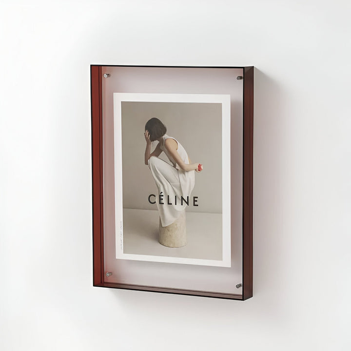 contemporary Acrylic Picture Frame With Transparent Design