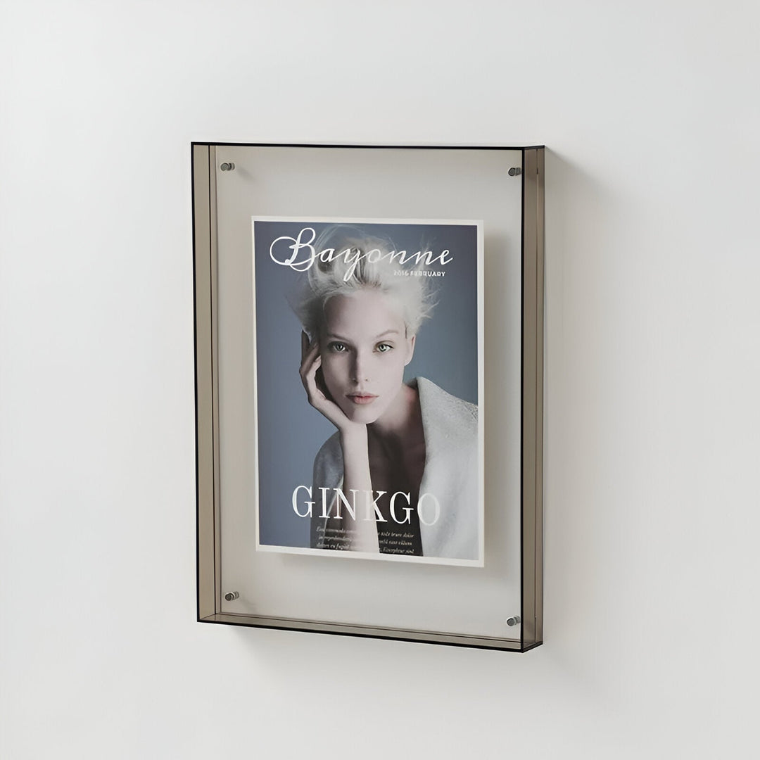 contemporary Acrylic Picture Frame With Transparent Design