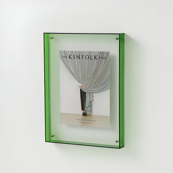contemporary Acrylic Picture Frame With Transparent Design