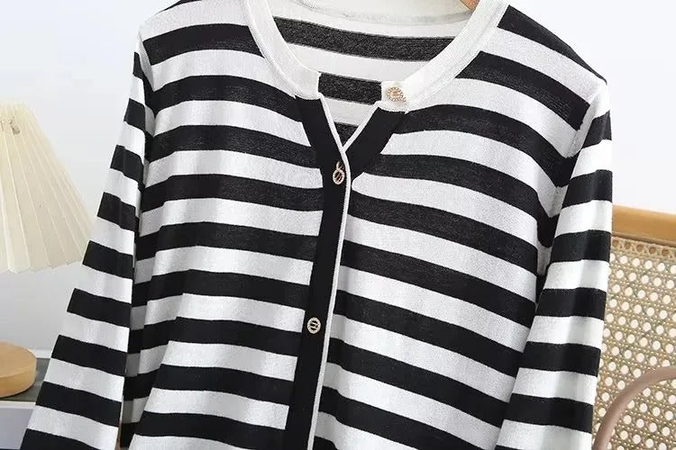 Olivia's Elegant Long Sleeve V Neck - Sydney Thomas