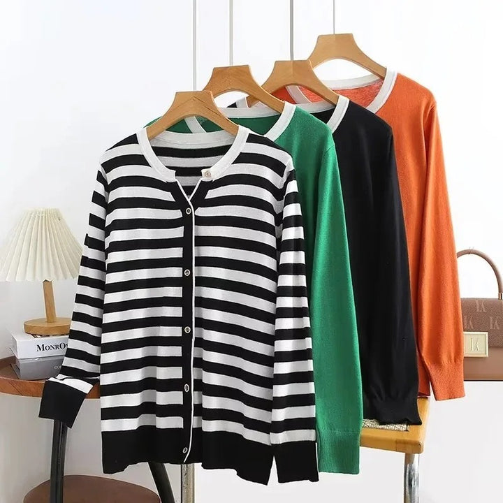 Olivia's Elegant Long Sleeve V Neck - Sydney Thomas