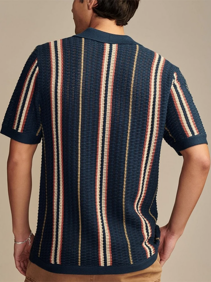 Marbella Knit Button-Up