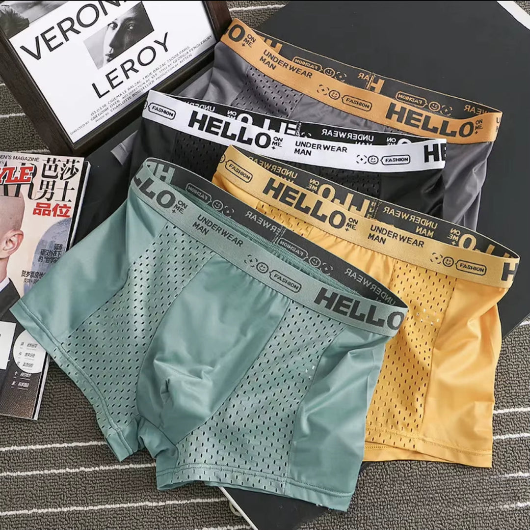 Aero Mesh Cotton Boxer Set
