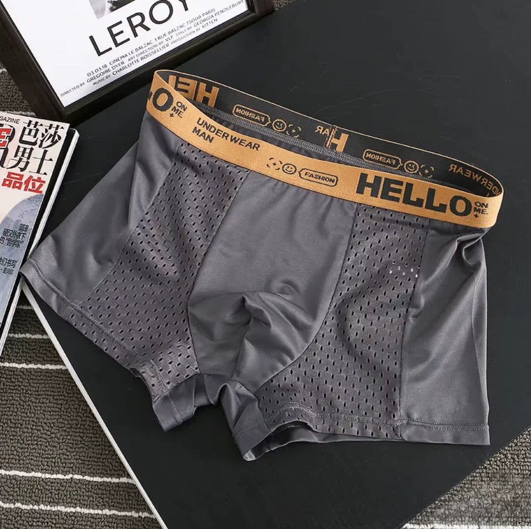 Aero Mesh Cotton Boxer Set
