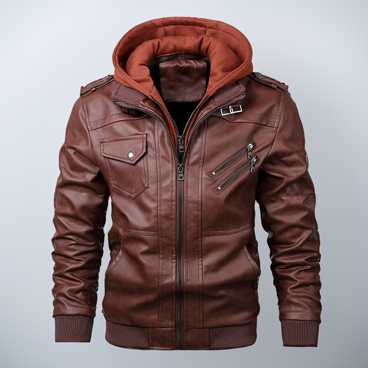 Bordeaux Premium Leather Jacket