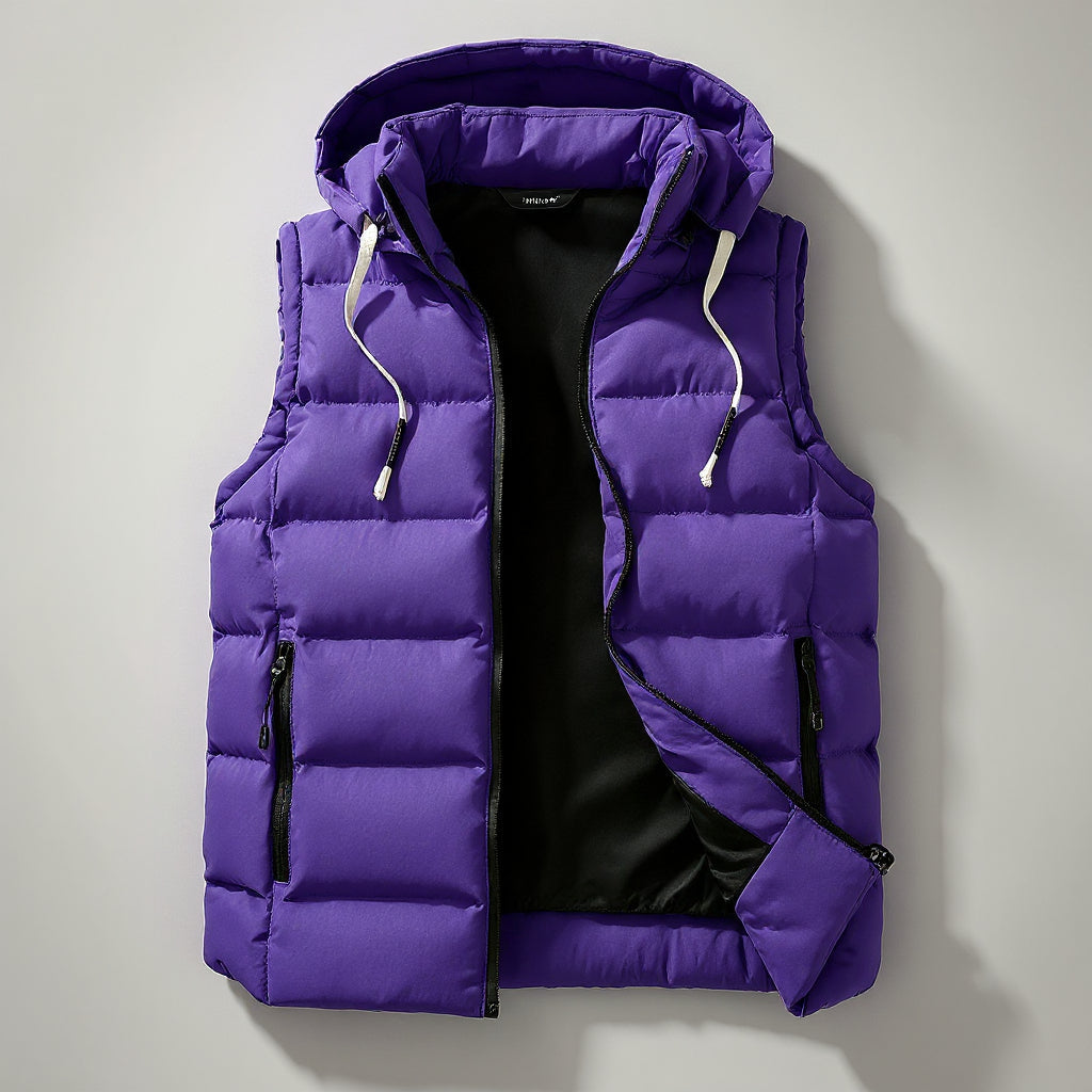 Glacier Hooded Gilet