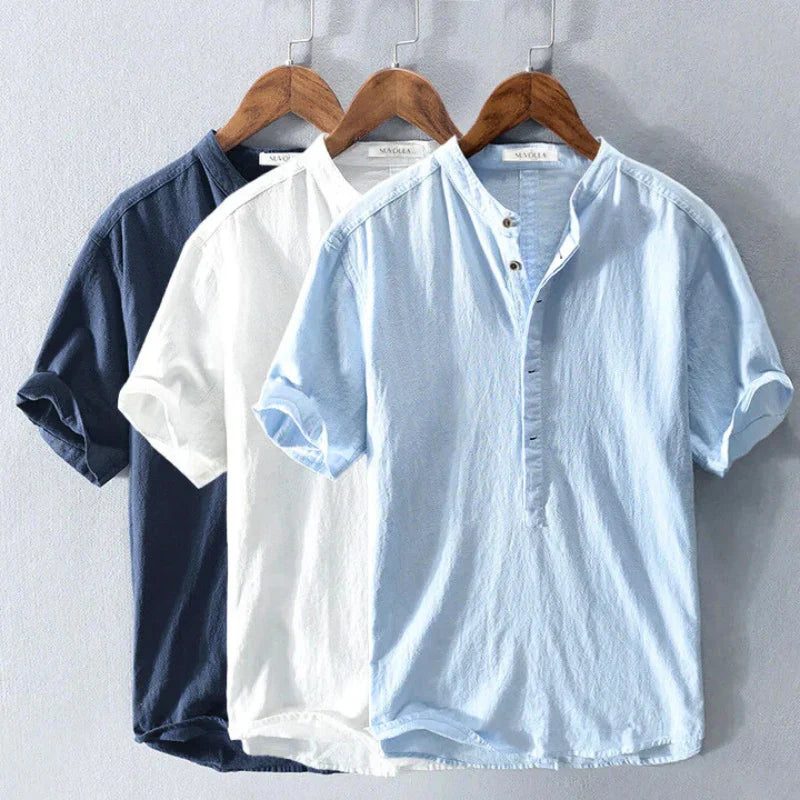 Malaga Premium Linen Shirt - Sydney Thomas