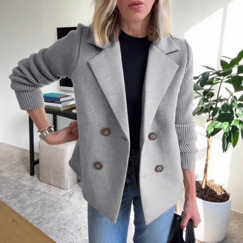 Valencia Wool Sweater Blazer