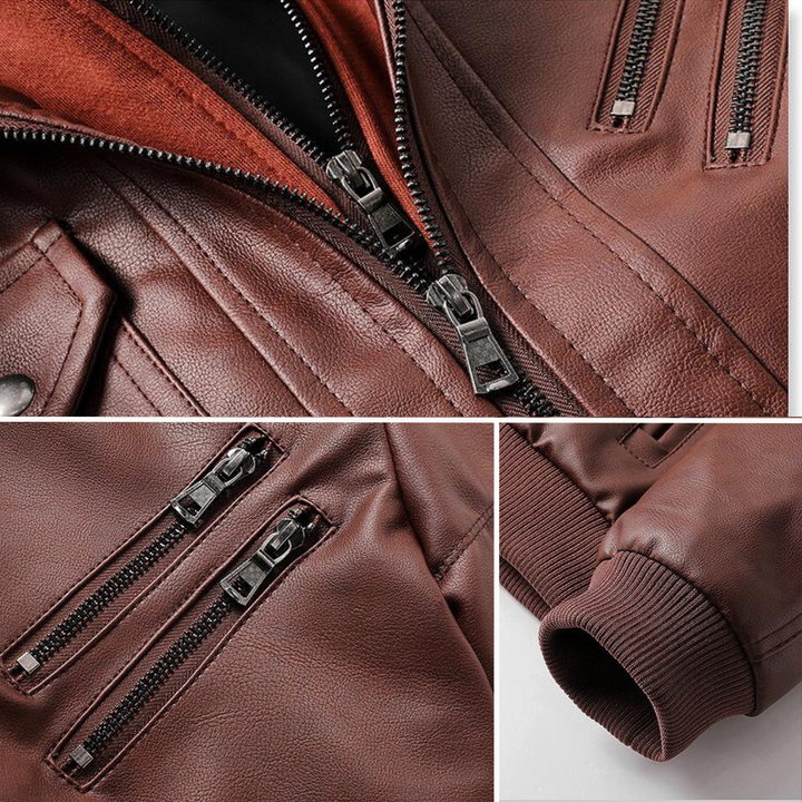 Bordeaux Premium Leather Jacket