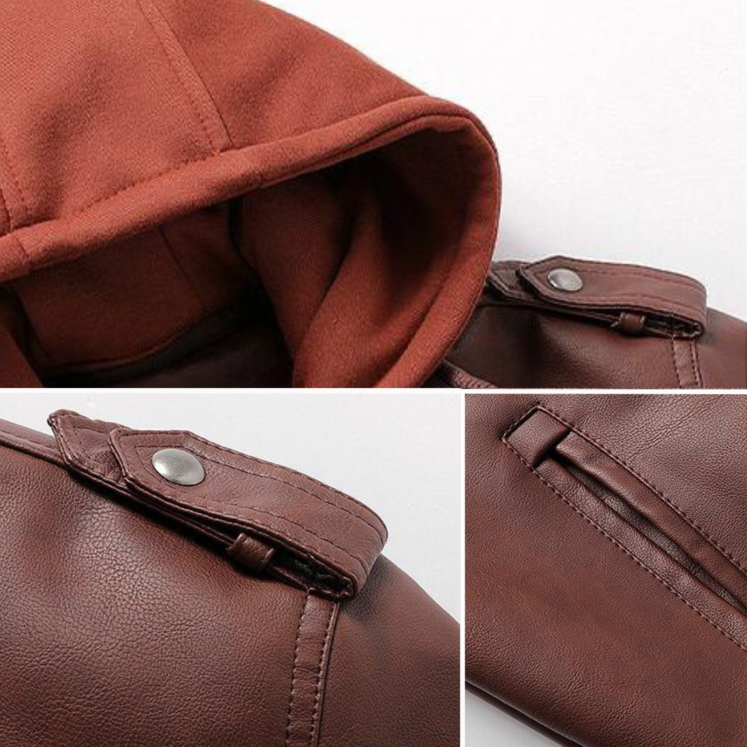 Bordeaux Premium Leather Jacket