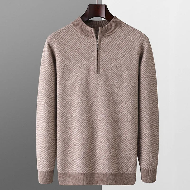 Devonshire Merino Half-Zip
