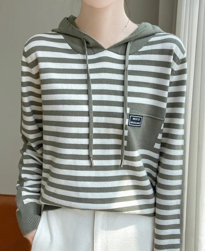 Olivia's Elegant Long Sleeve Hoodie