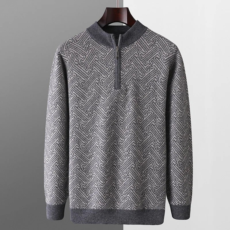 Devonshire Merino Half-Zip