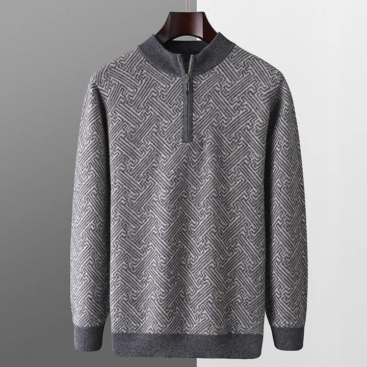 Devonshire Merino Half-Zip