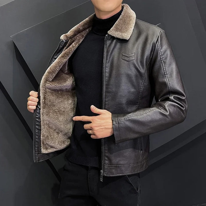 Valencia Leather Bomber - Sydney Thomas