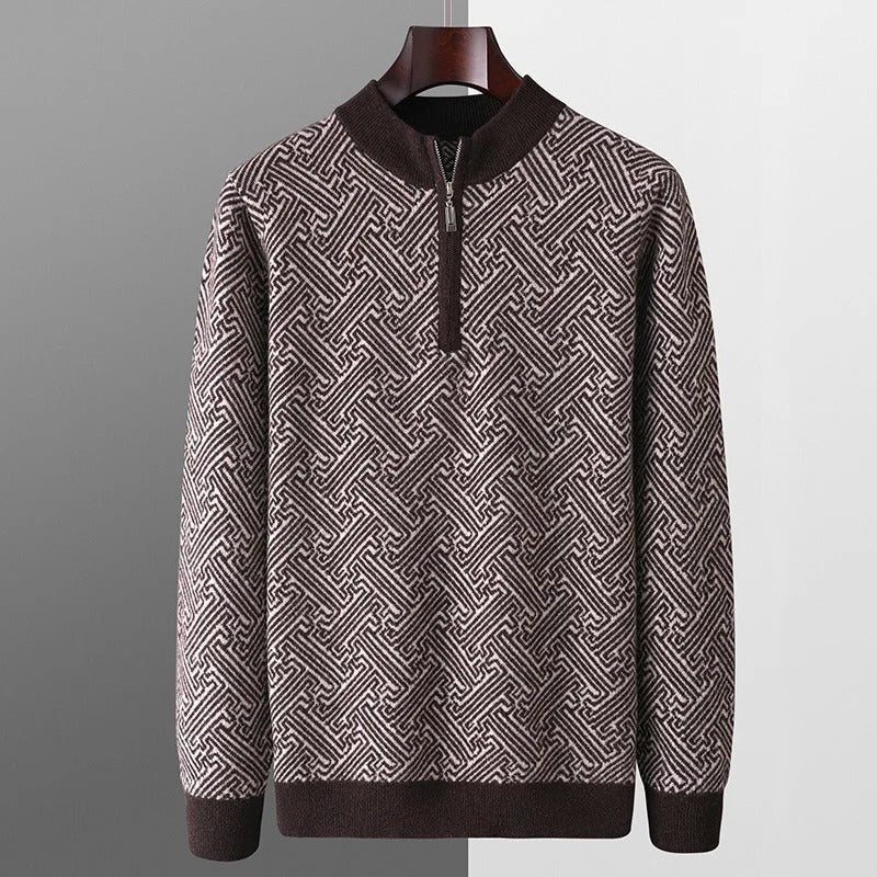 Devonshire Merino Half-Zip