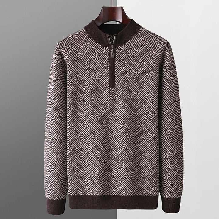 Devonshire Merino Half-Zip