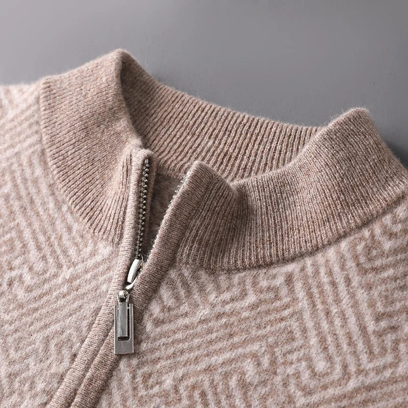 Devonshire Merino Half-Zip