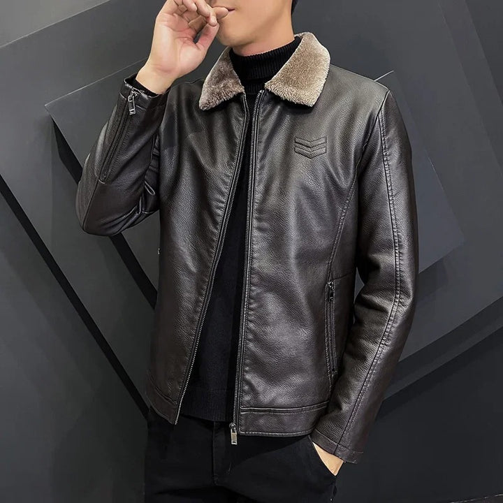 Valencia Leather Bomber - Sydney Thomas