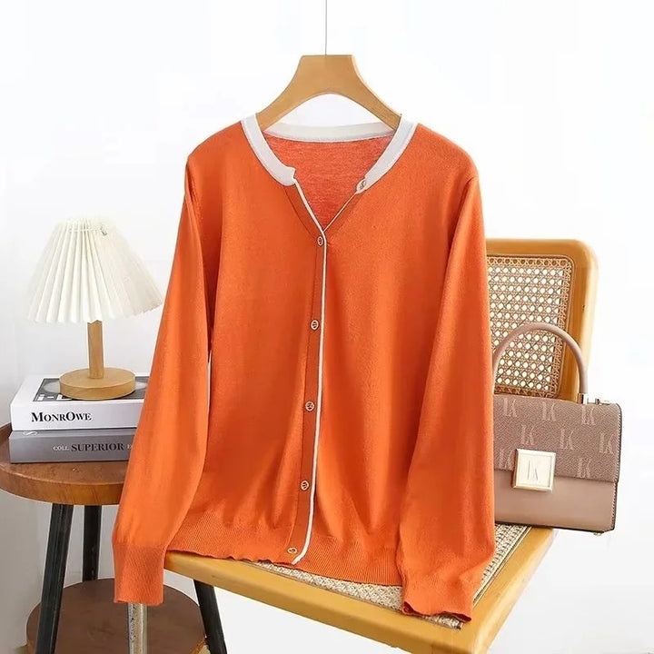 Olivia's Elegant Long Sleeve V Neck - Sydney Thomas