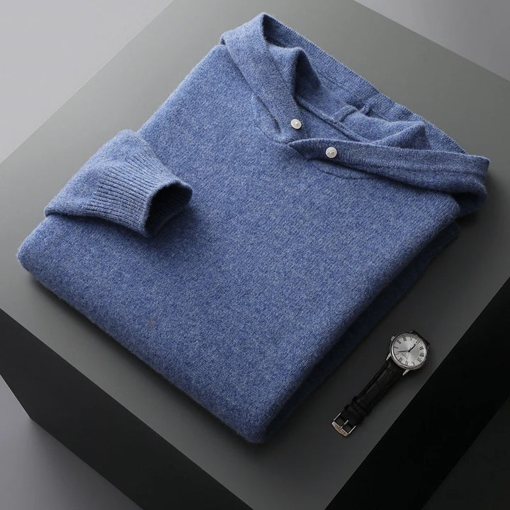 Valletta Merino Wool Hoodie - Sydney Thomas