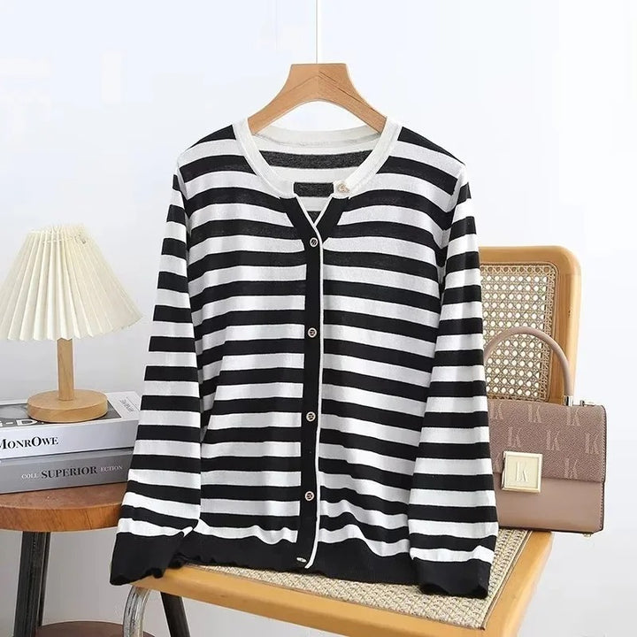 Olivia's Elegant Long Sleeve V Neck - Sydney Thomas