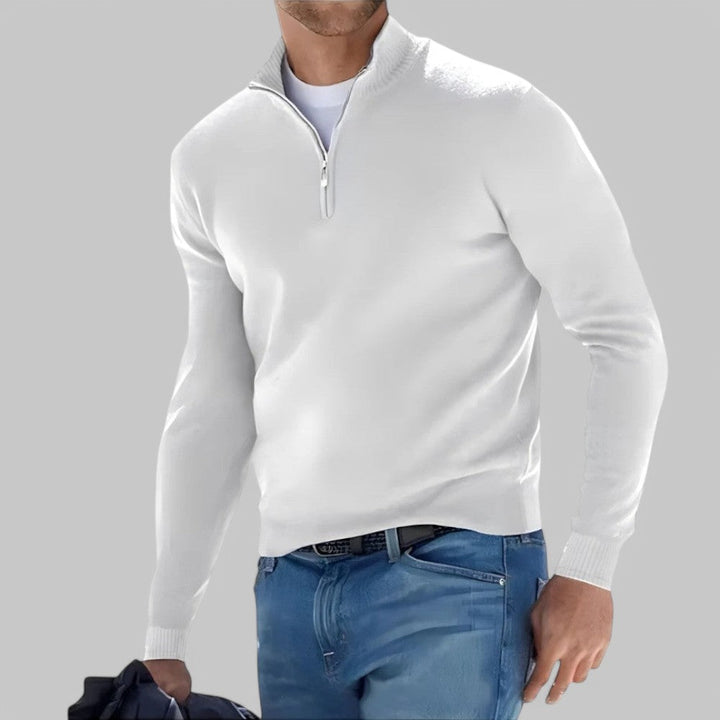 Kendrick Wool Half Zip Jumper