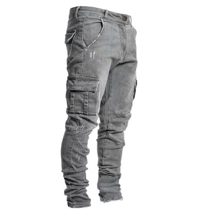 Leander Denim Cargo Jeans